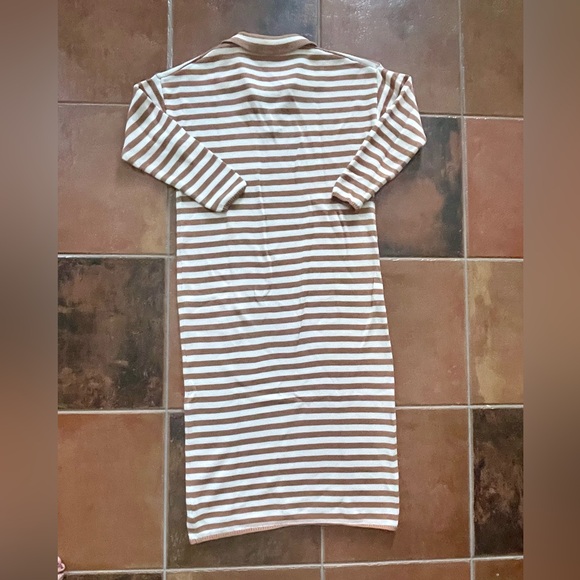 525 Stripe Polo Maxi Dress 🤎 medium - Picture 6 of 9